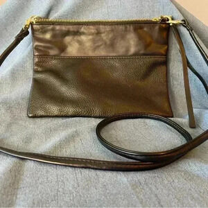 H&M Small Leather Crossbody Bag, EUC